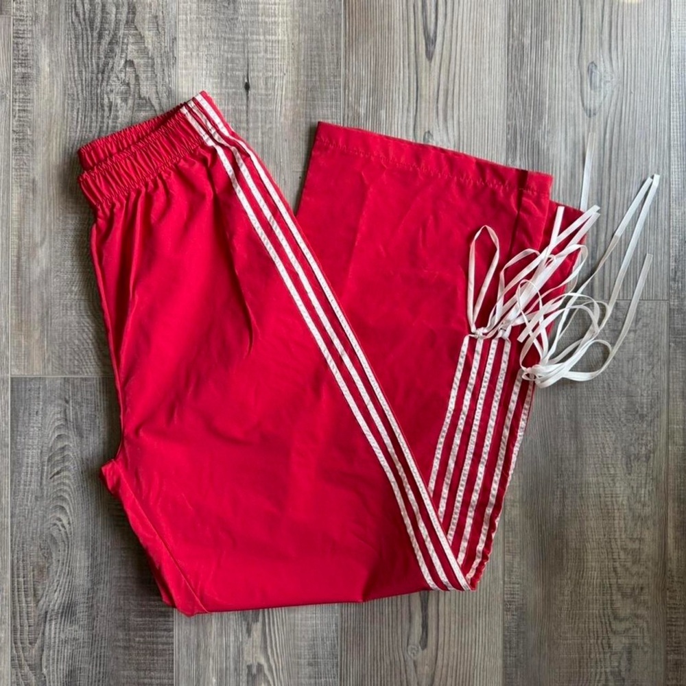 Red Track Pants